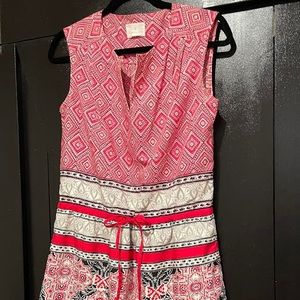 Nordstrom Caslon silk mini dress